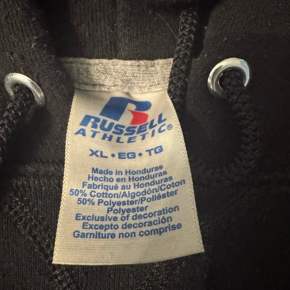 Russell Athletic Black Purdue Sweatshirt - Picture 3 of 3